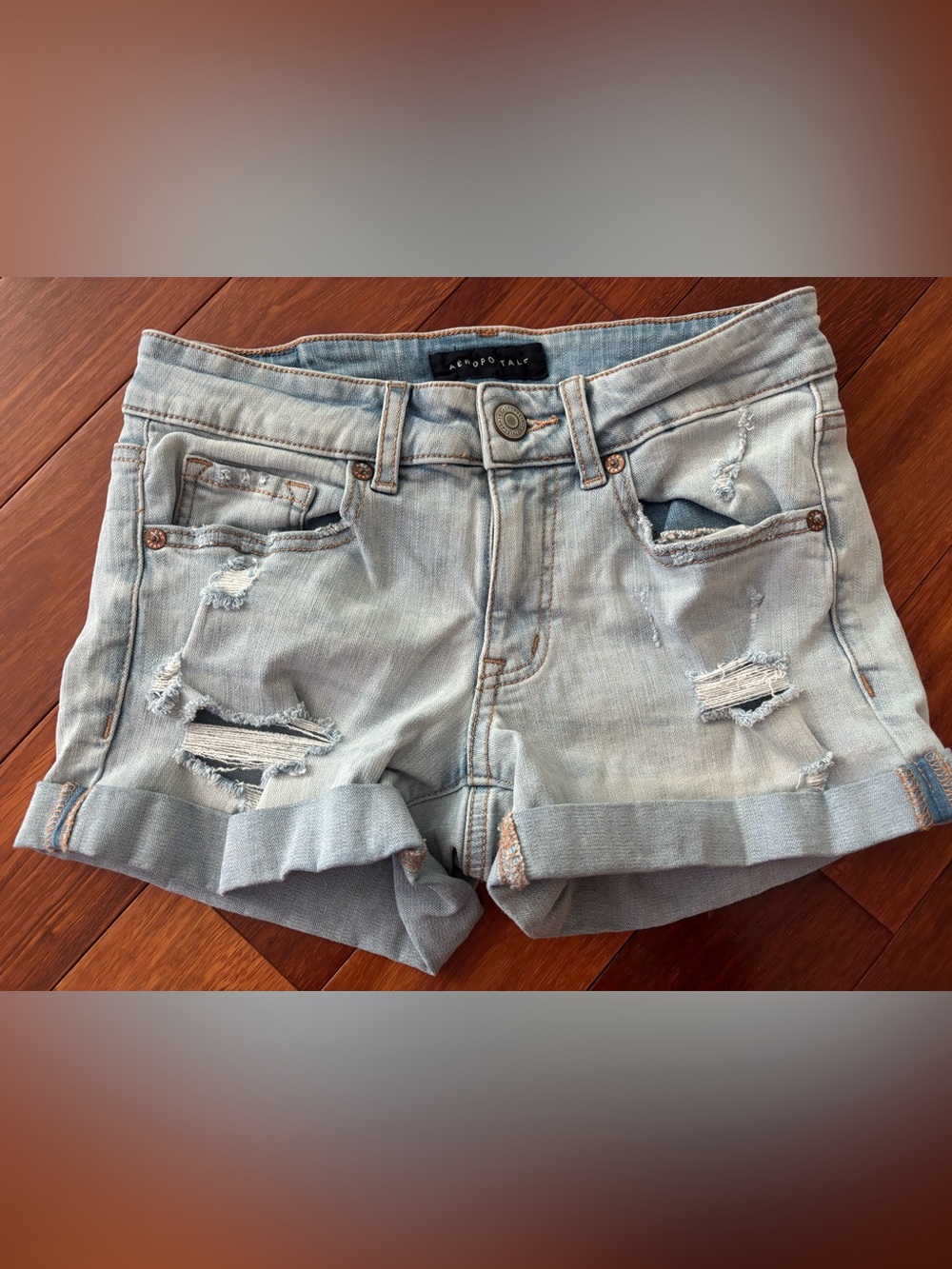Aeropostale women’s denim shorts size 4